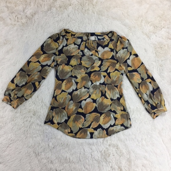 Anthropologie Meadow Rue Size 2 Michelia Blouse - Picture 2 of 8